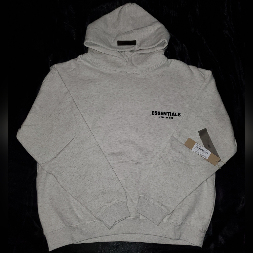 Fear of God Essentials Hoodie, Light Oatmeal